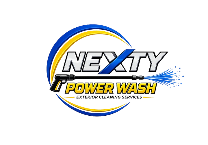 NEXTY Power Wash logo — Exterior Cleaning Services